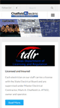 Mobile Screenshot of chatfieldelectric.com